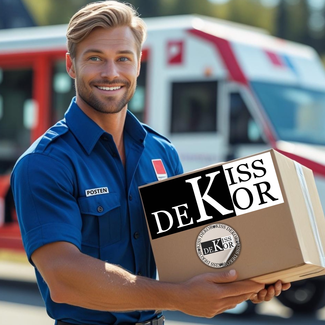 Velg "henting på hentepunkt" for å hente varen selv på utleverings adressen til KISS DEKOR på Revetal i Tønsberg. Denne tjenesten er gratis. 